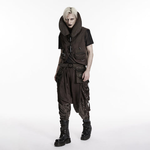 Punk hardcore wasteland men's vest