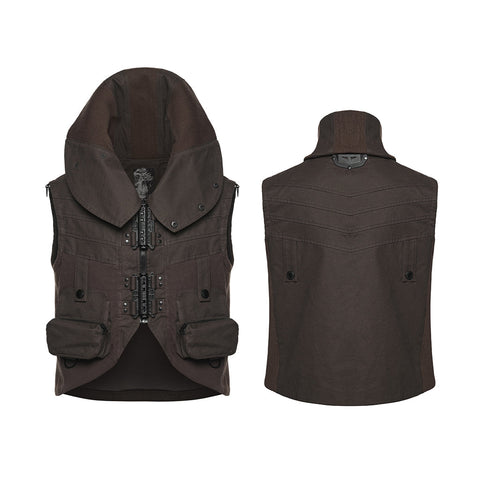 Punk hardcore wasteland men's vest