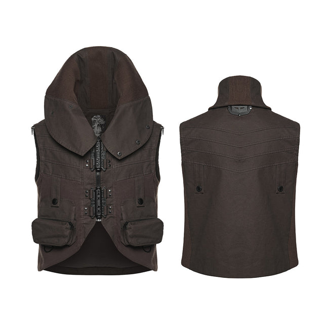 Punk hardcore wasteland men's vest