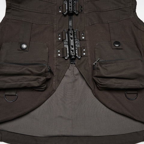 Punk hardcore wasteland men's vest