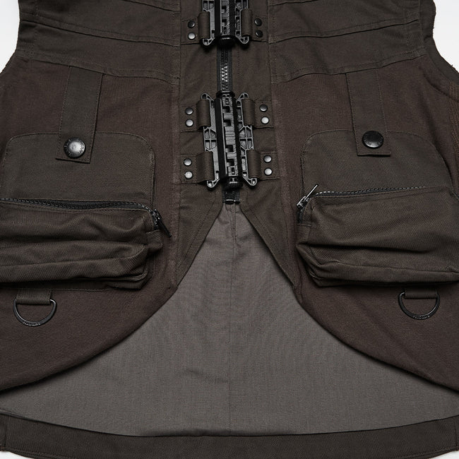 Punk hardcore wasteland men's vest