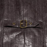 Steampunk asymmetric vest