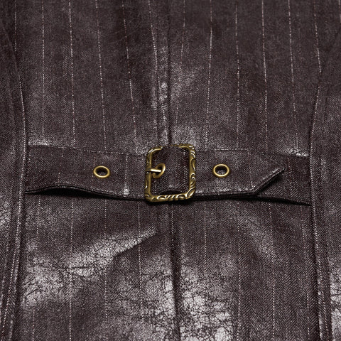 Steampunk asymmetric vest