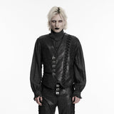 Steampunk asymmetric vest