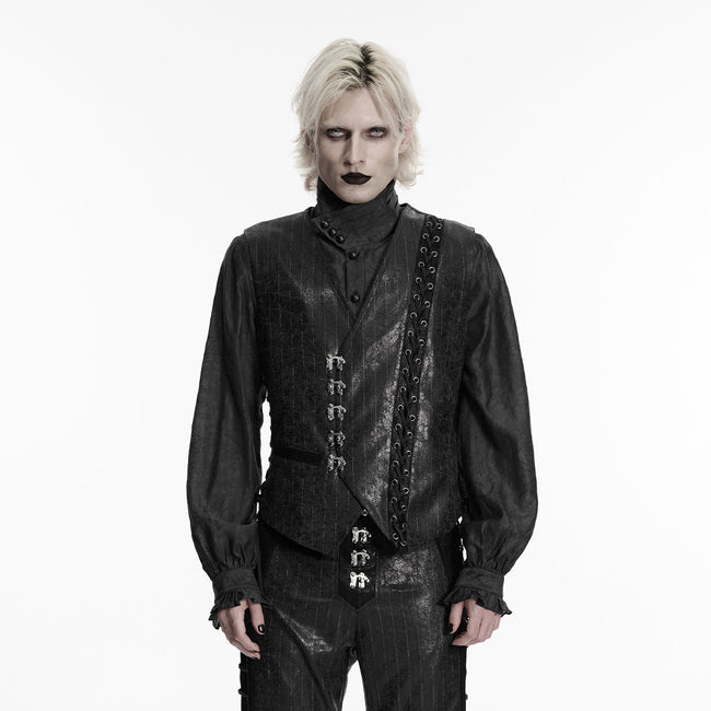 Steampunk asymmetric vest