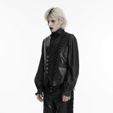 Steampunk asymmetric vest