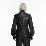Steampunk asymmetric vest