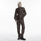 Steampunk asymmetric vest