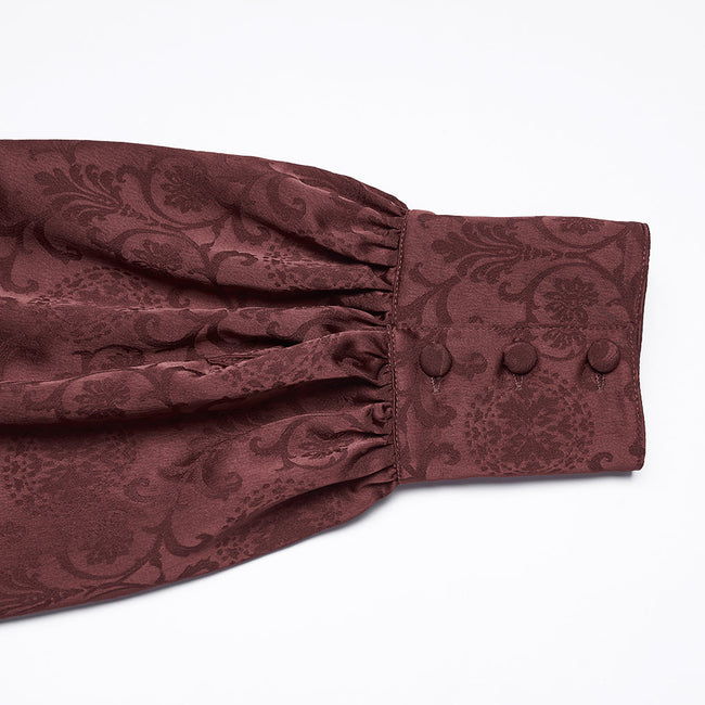 Gorgeous Gothic Embroidered Shirt For Men