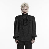 Gorgeous Gothic Embroidered Shirt For Men