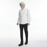 Gorgeous Gothic Embroidered Shirt For Men