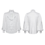 Gorgeous Gothic Embroidered Shirt For Men