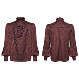 Gorgeous Gothic Embroidered Shirt For Men
