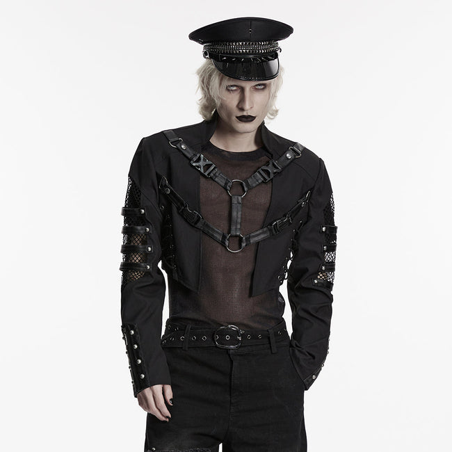 Punk savage cropped jacket