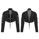 Punk savage cropped jacket