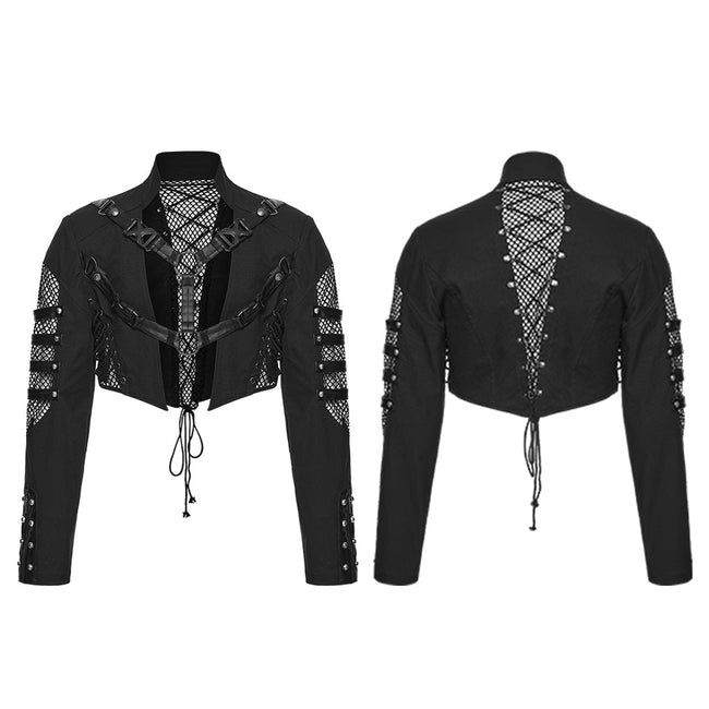 Punk savage cropped jacket