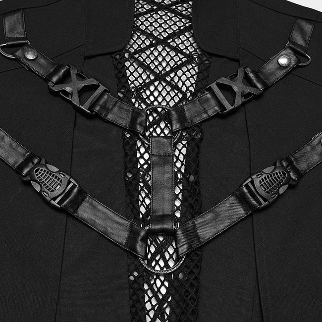 Punk savage cropped jacket