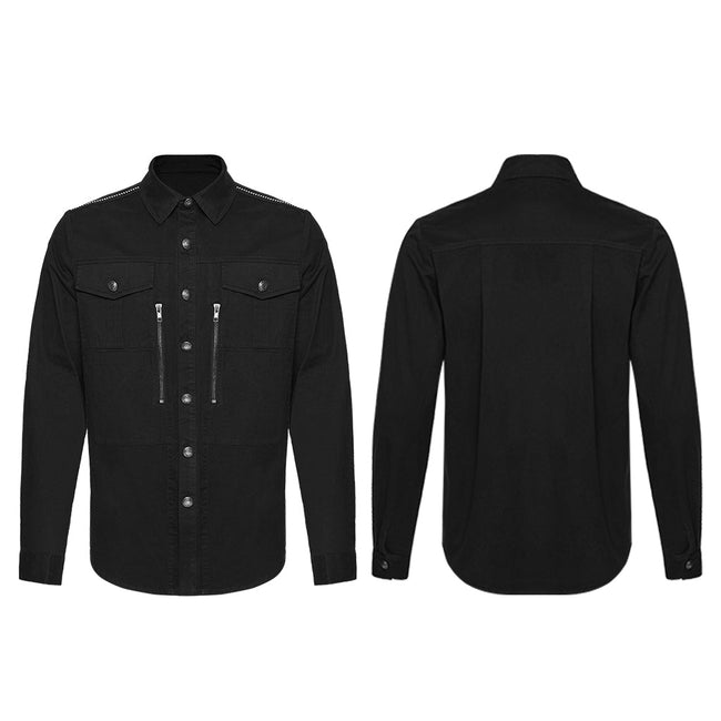 Handsome punk shirt