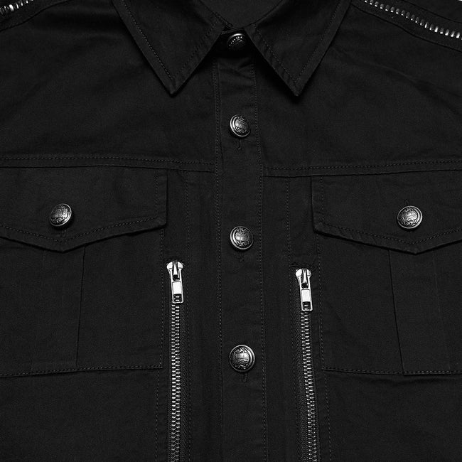 Handsome punk shirt
