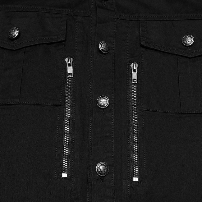 Handsome punk shirt