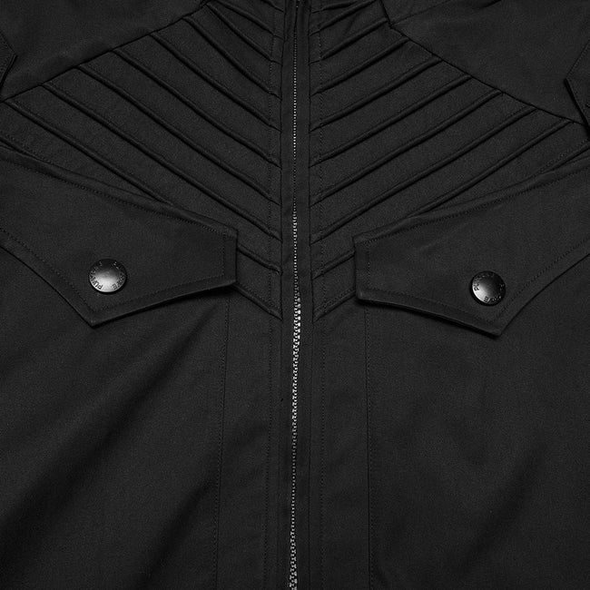 Dark functional jacket
