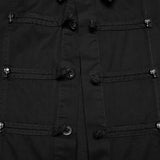 Punk frog button shirt