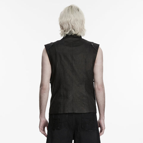Dark Sleeveless functional vest
