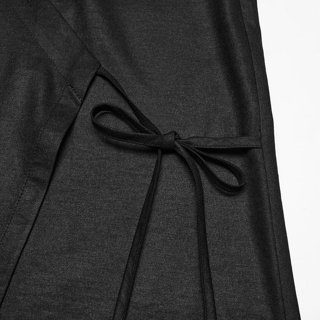 Dark Asymmetric Rebellious Punk Shirt