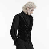 Goth Retro Velvet Waistcoat