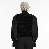 Goth Retro Velvet Waistcoat