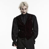 Goth Retro Velvet Waistcoat