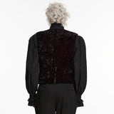 Goth Retro Velvet Waistcoat