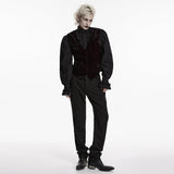 Goth Retro Velvet Waistcoat
