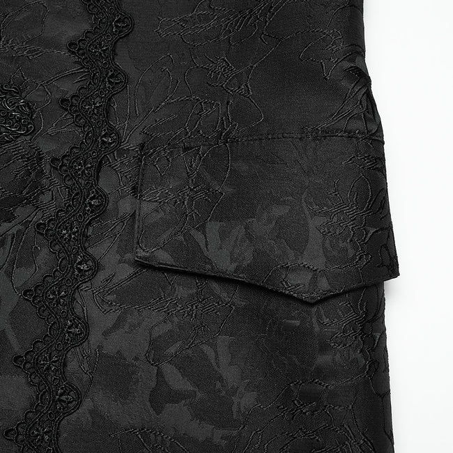 Goth Gorgeous Drama Collar Vest