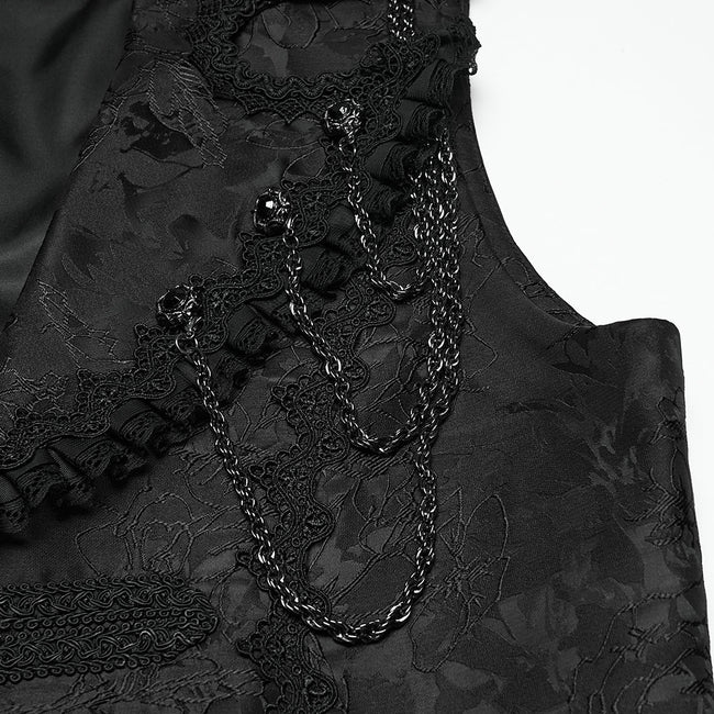 Goth Gorgeous Drama Collar Vest
