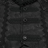 Goth Gorgeous Drama Collar Vest
