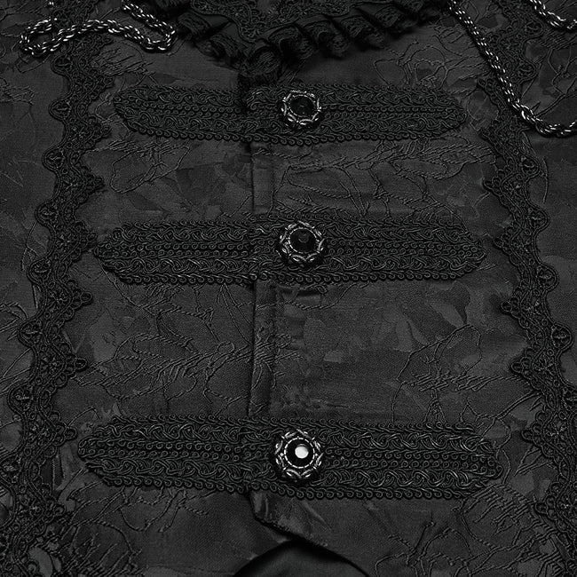 Goth Gorgeous Drama Collar Vest