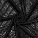 Punk visual mesh shirt