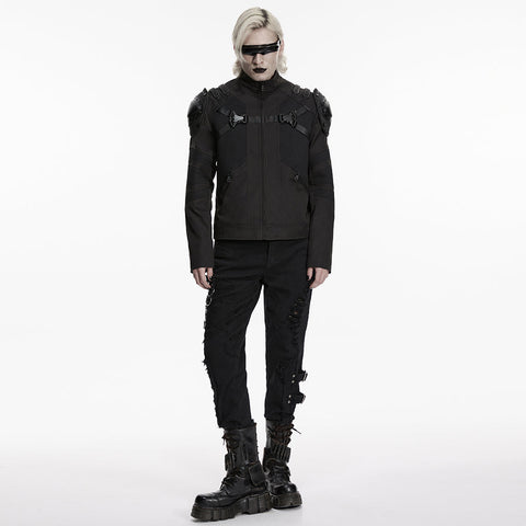 Punk Functional Future Armor Coat