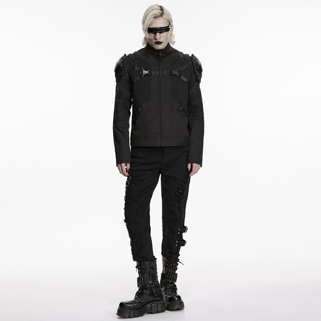Punk Functional Future Armor Coat
