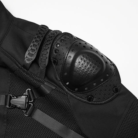 Punk Functional Future Armor Coat