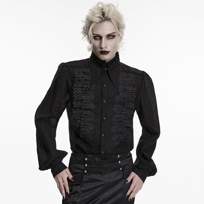 Goth Dark Layered Visual Shirt