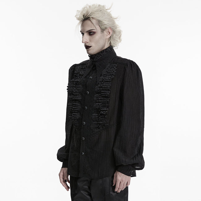 Goth Dark Layered Visual Shirt