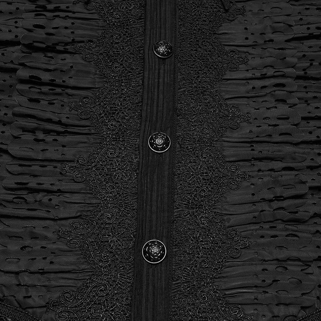 Goth Dark Layered Visual Shirt