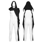 Wasteland hooded vest one-piece sleeveless cape