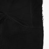 Wasteland hooded vest one-piece sleeveless cape