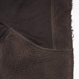 Wasteland hooded vest one-piece sleeveless cape