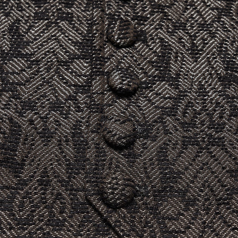 Goth Retro Jacquard Waistcoat