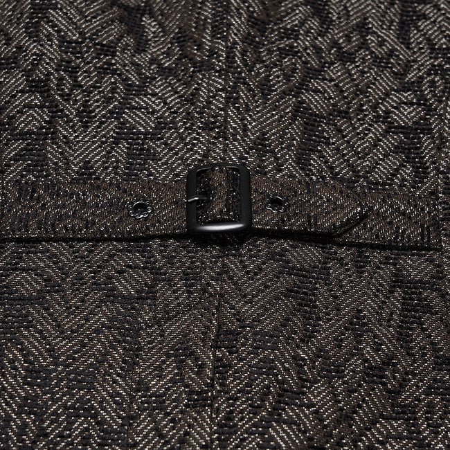 Goth Retro Jacquard Waistcoat