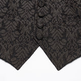 Goth Retro Jacquard Waistcoat
